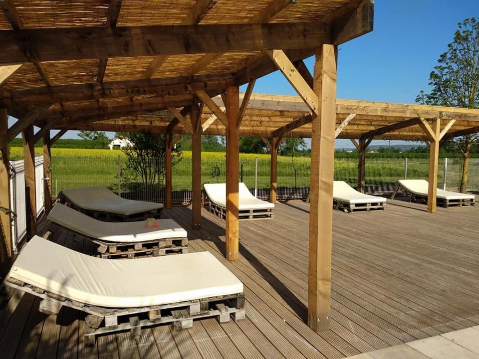 Domaine Ramonjavel, Glamping & Alpaca'S Bed & Breakfast Fongrave Dış mekan fotoğraf